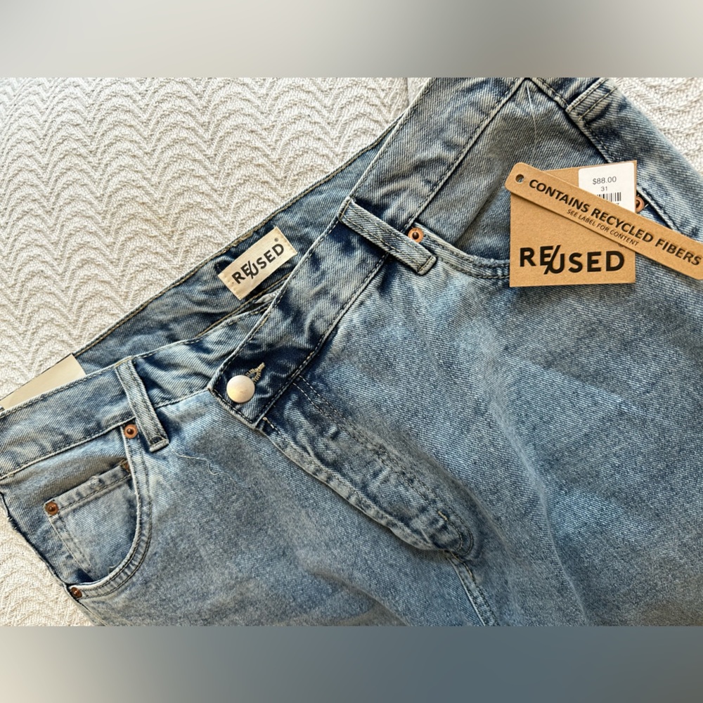 Re/used Cross over Jeans